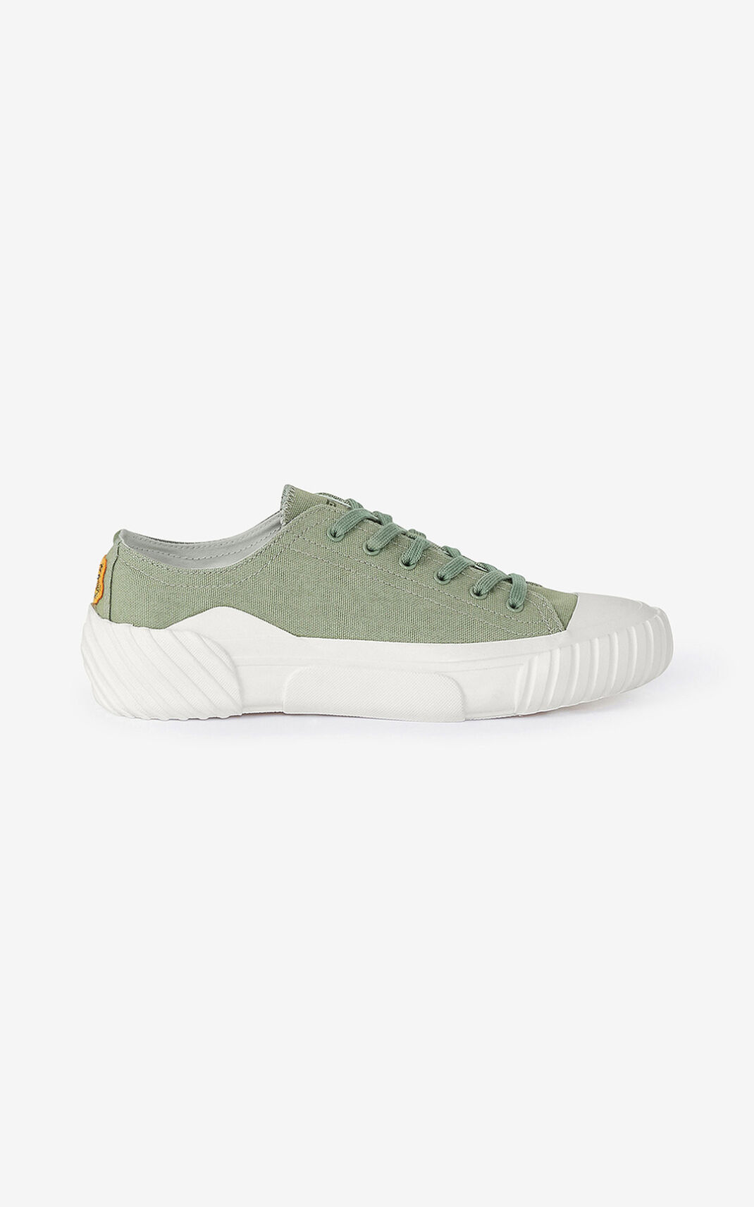 Kenzo Tiger Crest Sneakers Light Green For Womens 0516VDIFC